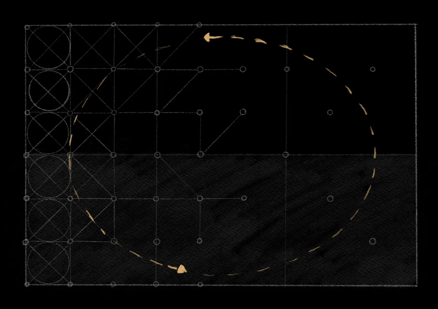 Diagram of a healthy adaptation cycle between order and chaos