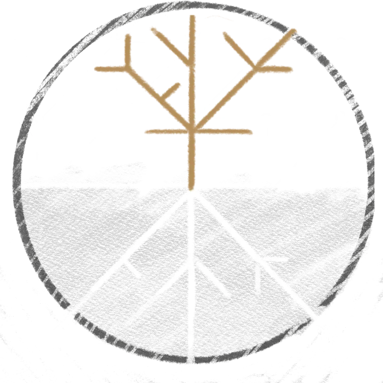 Roots and leaves illustrating concepts rooting our relationships