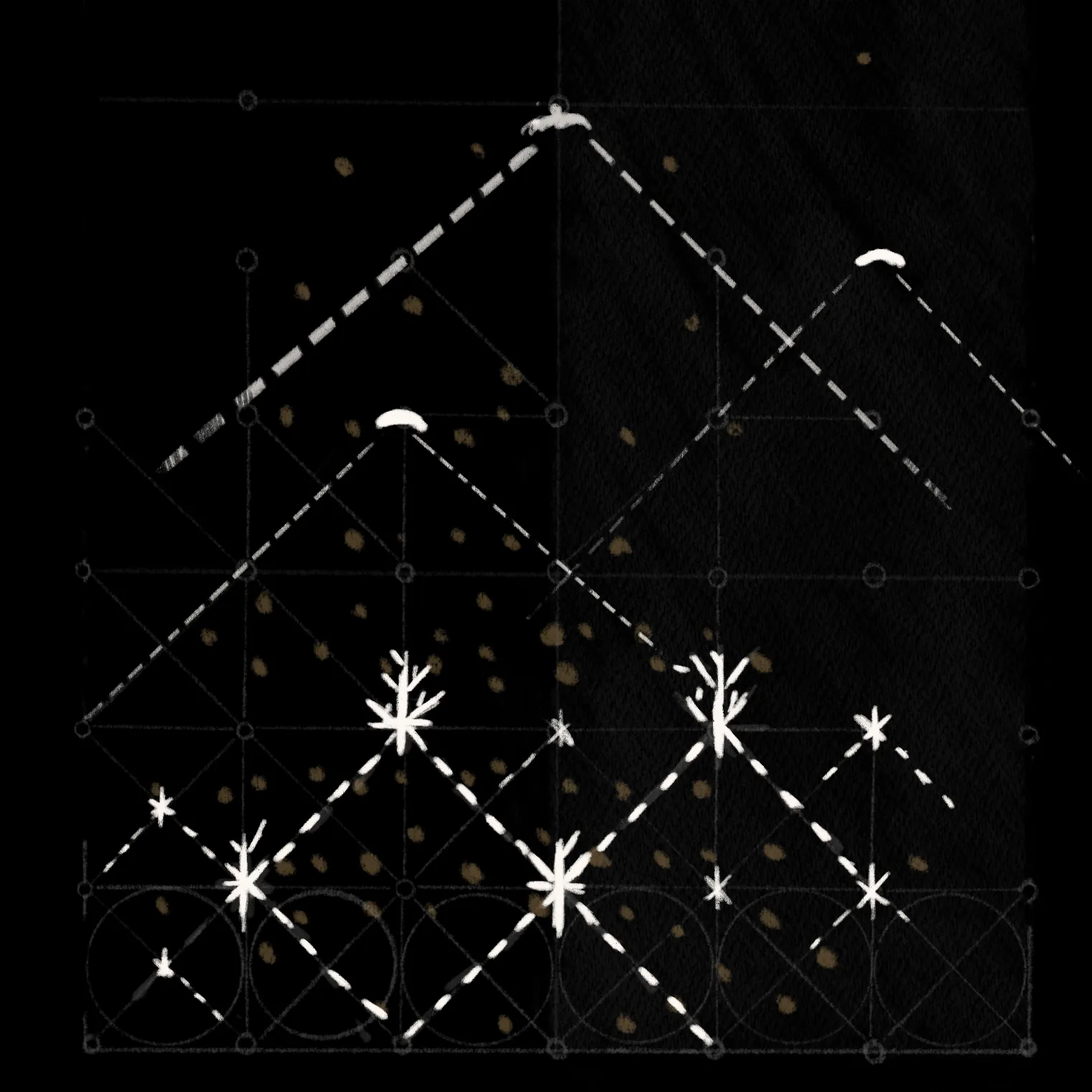 Diagram showing tree-level and forest-level vantage points