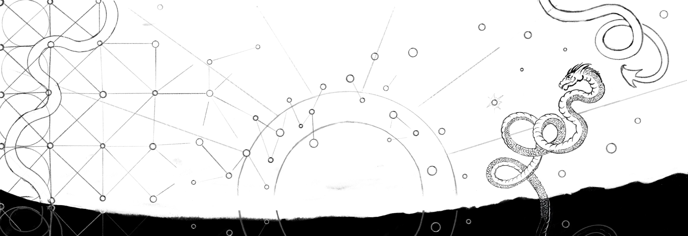 Map diagram showing the bridge between chaos and order