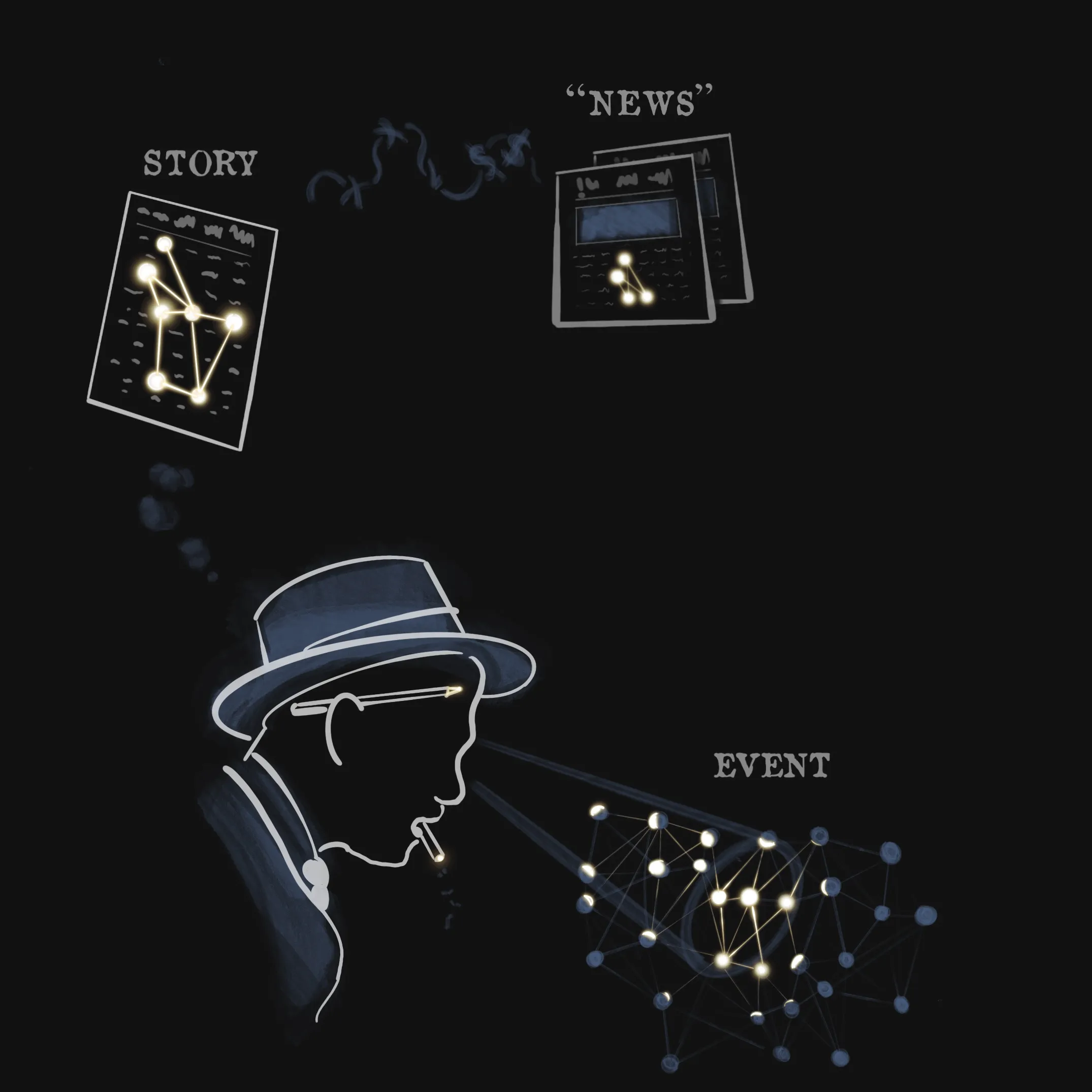 An editor trimming and sensationalizing a story further